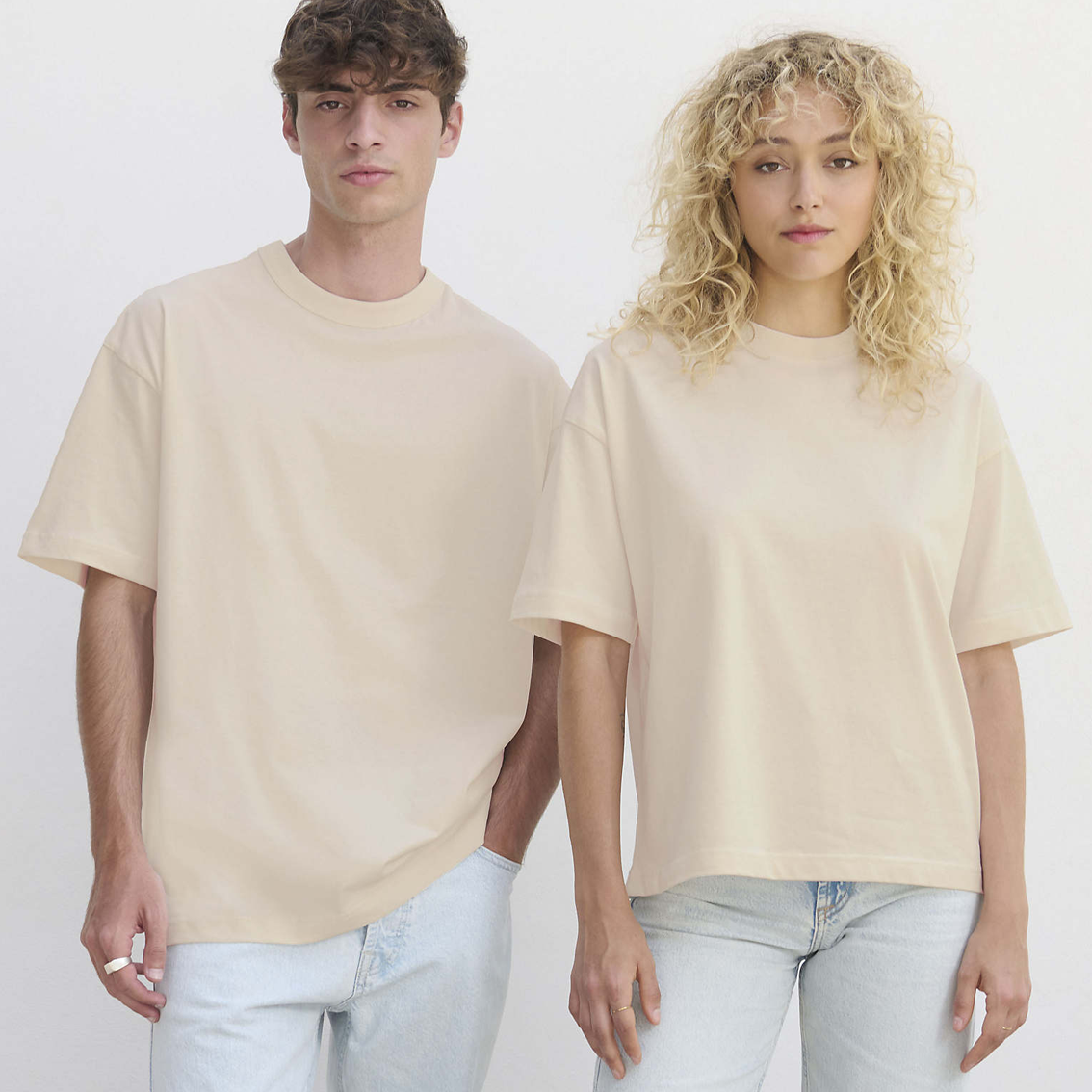 camiseta personalizada oversize algodon organico