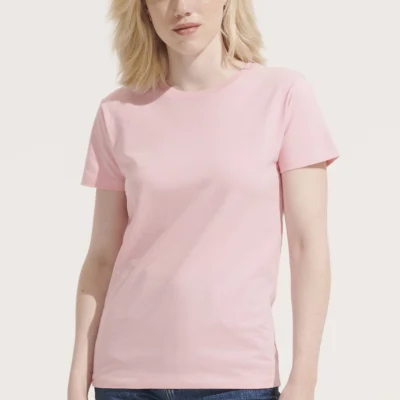 Camiseta Algodón Calidad Alta <br><small><strong><i>Modelo MUJER de SOL'S</i></small></strong>