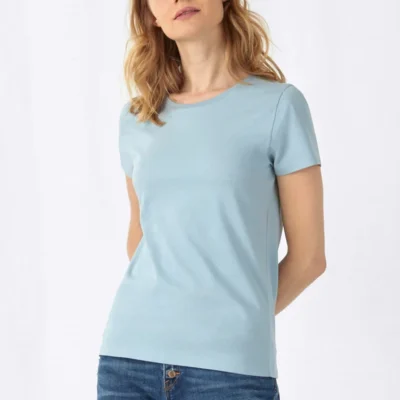 Camiseta Algodón Orgánico Calidad Media <br><strong><small><i>Modelo MUJER de B&C</i></small></strong>