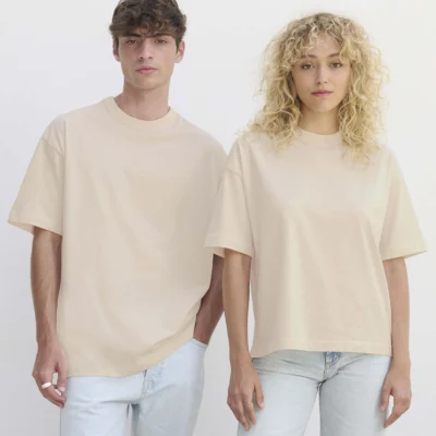 Camiseta Oversize Algodón Orgánico Calidad Alta <br><strong><small><i> Modelo UNISEX de SOL'S</i></small></strong>