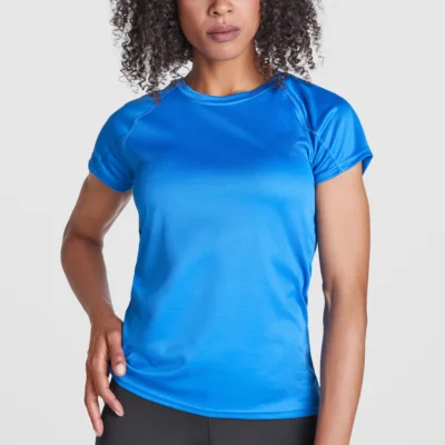 Camiseta Técnica Calidad Económica <br><strong><small><i>Modelo MUJER de ROLY</i></small></strong>