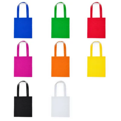 Bolsa "Tote" Algodón Calidad Económica <br><strong><small><i>Modelo 105 g. de ROLY</i></small></strong>