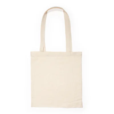 Bolsa "Tote" Algodón Natural Calidad Económica <br><strong><small><i>Modelo NATURAL 105 g. de ROLY</i></small></strong>