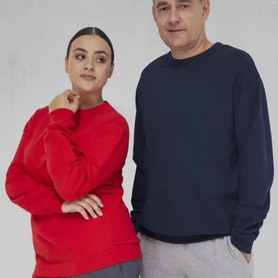 Sudadera Cuello Redondo Calidad Económica <br><strong><small><i>Modelo UNISEX de B&C</i></small></strong>